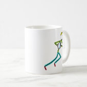 Rugby Stickman Koffiemok (Voorkant rechts)