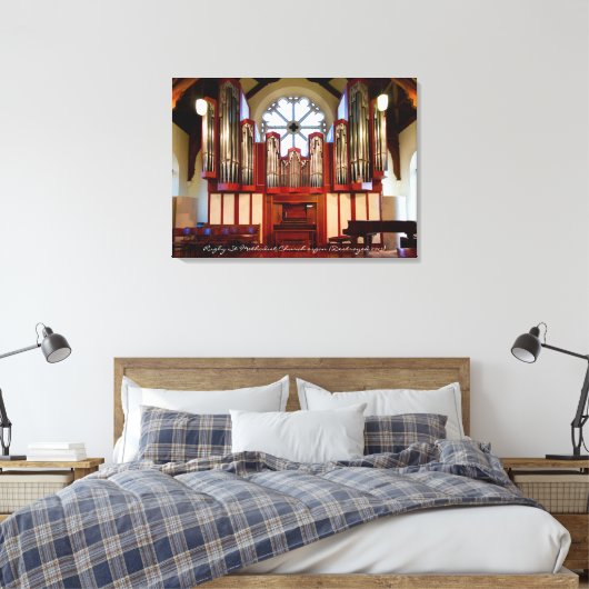 Rugby Street Methodist Canvas Afdruk (Insitu (Slaapkamer))