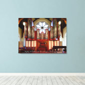 Rugby Street Methodist Canvas Afdruk (Insitu (Houten vloer))