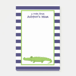 Rugby Stripes Alligator Post-it Notitieblok Post-it® Notes