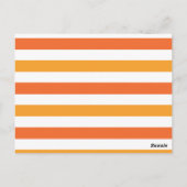 Rugby Stripes Lion - Aangepaste Valentijnse kaarte Briefkaart (Achterkant)