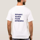 Rugby. T-shirt (Achterkant)