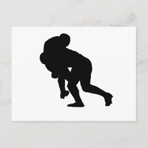 Rugby Tackle Briefkaart