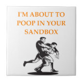 RUGBY TEGELTJE (Voorkant)