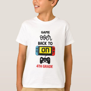 Rugby terug naar school jongens eerste dag T-shirt