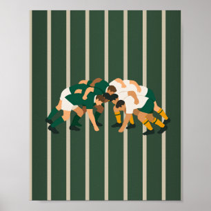 Rugby thuisposter jonkens kamer poster