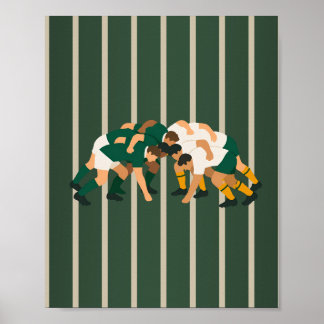 Rugby thuisposter jonkens kamer poster