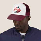 Rugby Trucker Hat Pet (In situ)