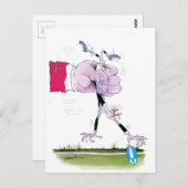 Rugby Tumble, Tony Fernandes Briefkaart (Voorkant / Achterkant)