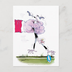 Rugby Tumble, Tony Fernandes Briefkaart