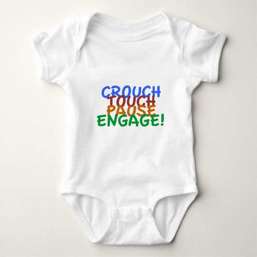 Rugby Union Crouch Touch Pause Engage Romper (Voorkant)