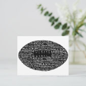 Rugby Union Gifts Briefkaart (Staand voorkant)