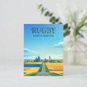 Rugby USA Briefkaart (Staand voorkant)