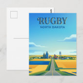 Rugby USA Briefkaart (Voorkant / Achterkant)