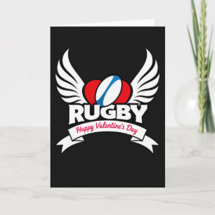 Rugby Valentijnsdag Speciale Kaart