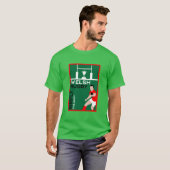 Rugby Wales Fan Art T-shirt (Voorkant volledig)