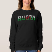 Rugby Wales Welsh Pride Flag Trui (Voorkant)