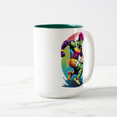 Rugby Warrior Two-Tone Mok (Voorkant rechts)