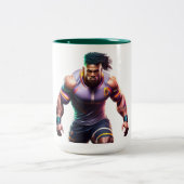 Rugby Warrior Two-Tone Mok (Center)