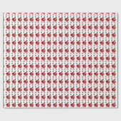 Rugby Wrapping Paper Cadeaupapier (Vlak)