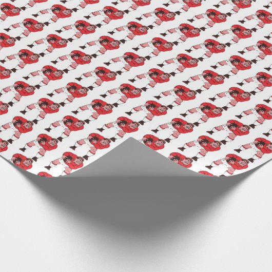 Rugby Wrapping Paper Cadeaupapier (Hoek)