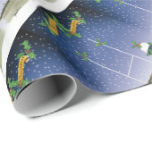 rugby xmas cadeaupapier (Rol Hoek)