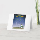 rugby xmas feestdagen kaart (Voorkant)