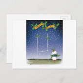 rugby xmas feestdagenkaart (Voorkant / Achterkant)