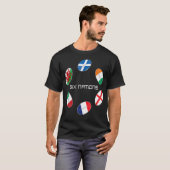 Rugby Zes T-shirt (Voorkant volledig)