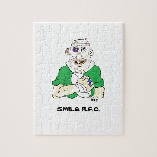 rugbydesign legpuzzel (Verticaal)