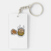 rugbyduivel sleutelhanger (achterkant)