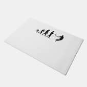 rugbyevolutie, #rugby deurmat (Schuin)