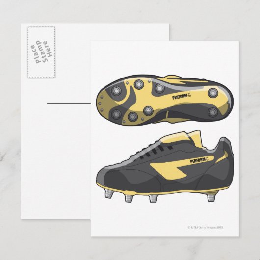 Rugbylaarzen Briefkaart (Voorkant / Achterkant)