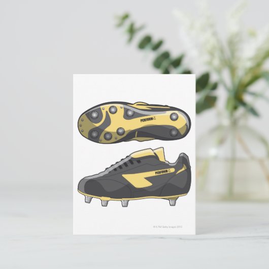 Rugbylaarzen Briefkaart (Staand voorkant)