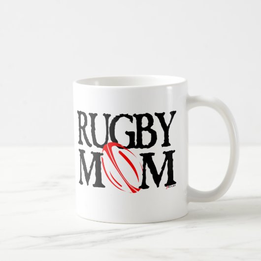 rugbymoeder koffiemok (Rechts)