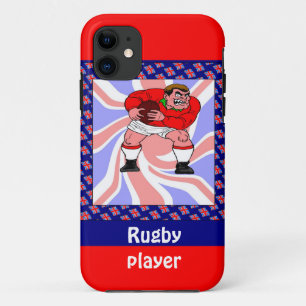 Rugbyspeler Case-Mate iPhone Case