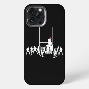 Rugbyspelers Mannen Rugby Tackles  iPhone 13 Pro Max Hoesje