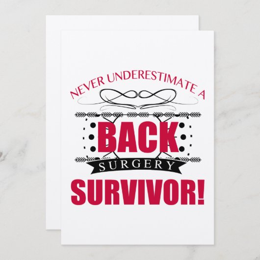 Rugchirurgie (Voorkant / Achterkant)