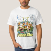 rugdekking van panda khan #1 t-shirt (Voorkant)