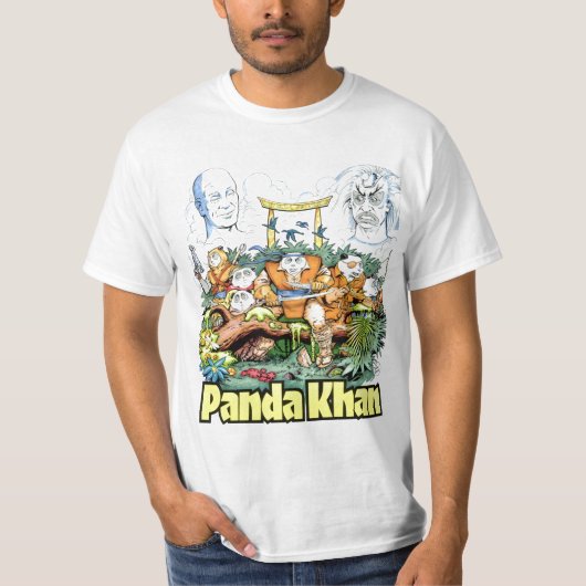 rugdekking van panda khan #1 t-shirt (Voorkant)