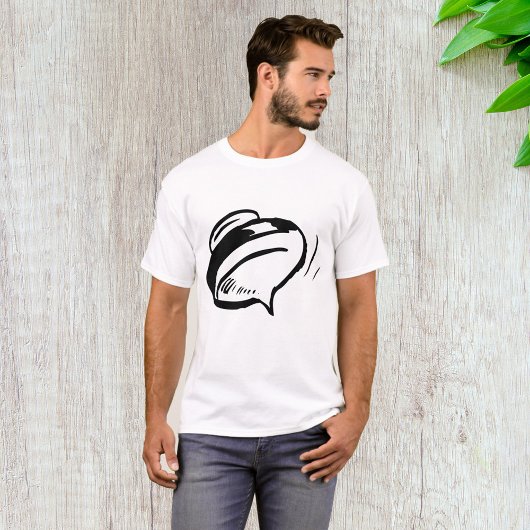 Rugdraaien bovenaan t-shirt