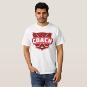 rugdruk Hockey Coach T-Shirt (Voorkant volledig)