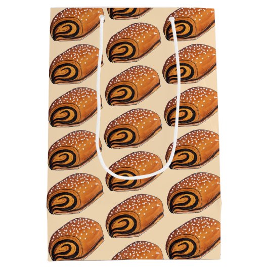 Rugelach Joodse Poolse crescent Roll Pastry Bakery Medium Cadeauzakje (Achterkant)