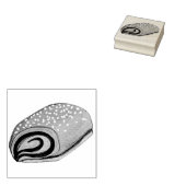 Rugelach Joodse Poolse crescent Roll Pastry Bakery Rubberstempel (Gestempeld)