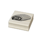 Rugelach Joodse Poolse crescent Roll Pastry Bakery Rubberstempel (Stempel)