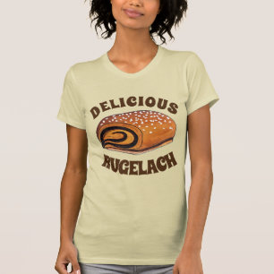 Rugelach Joodse Poolse crescent Roll Pastry Bakery T-shirt