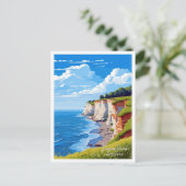 Rugen Island Duitsland Reizen Illustratie Briefkaart (Staand voorkant)