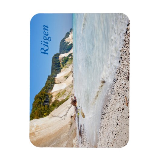 Rügen Kreideküste Magneet (Verticaal)