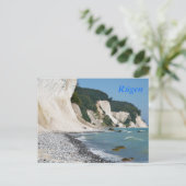 Rugen kust briefkaart (Staand voorkant)