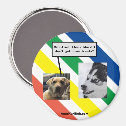 Ruger in de toekomst magneet (Voorkant / Achterkant)